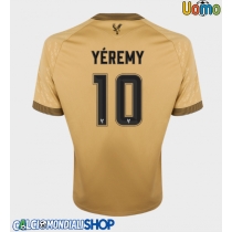 Maglie da calcio Crystal Palace Yeremy Pino #10 Seconda Maglia 2025-26 Manica Corta